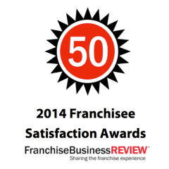 2014 Franchise Business Review Satisfaction Award Winner Direct Mail Marketing Franchise