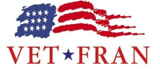 Vet Fran Logo Veteran Owned Franchise Company