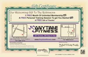 Our Town America Helps Anytime Fitness Get Customers