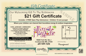 Ultimate PlayZone Our Town America New Mover Marketing