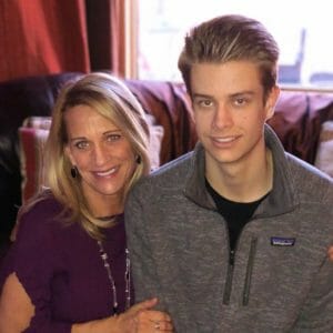 Kristen Lundgren Our Town America Franchisee and Son