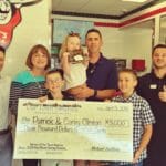 Our Town America 2019 New Mover Survey Winner with Jet's Pizza and Our Town America Owner