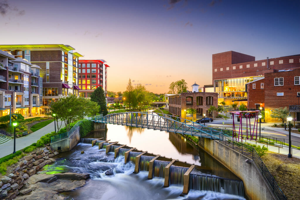 Greenville South Carolina Top Desired City Our Town America