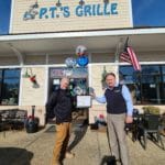 P.T.'s Grille Winner of Wilmington, NC Small Business Resilience Award by Our Town America