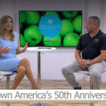 Gayle Guyardo and Michael Plummer Jr of Our Town America 50th Anniversary