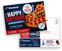 Our Town America Birthday Postcards Samples