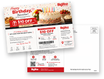 Our Town America Birthday Postcards Samples