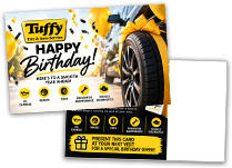 Our Town America Birthday Postcards Samples